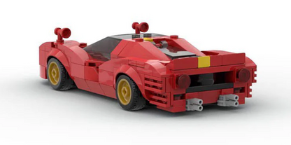 MOC-101795 Ferrari 330 P4 Boy Toy Racing Building Blocks Car Assembly Model