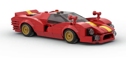 MOC-101795 Ferrari 330 P4 Boy Toy Racing Building Blocks Car Assembly Model