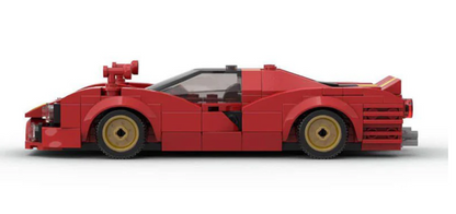 MOC-101795 Ferrari 330 P4 Boy Toy Racing Building Blocks Car Assembly Model