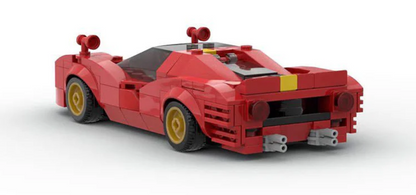 MOC-101795 Ferrari 330 P4 Boy Toy Racing Building Blocks Car Assembly Model